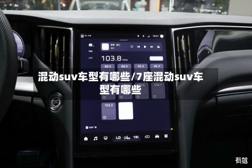 混动suv车型有哪些/7座混动suv车型有哪些-第2张图片