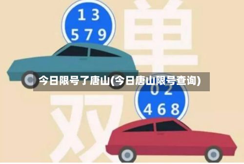 今日限号了唐山(今日唐山限号查询)-第2张图片