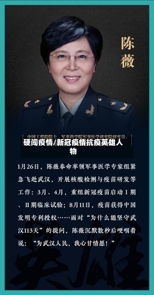 硬闯疫情/新冠疫情抗疫英雄人物