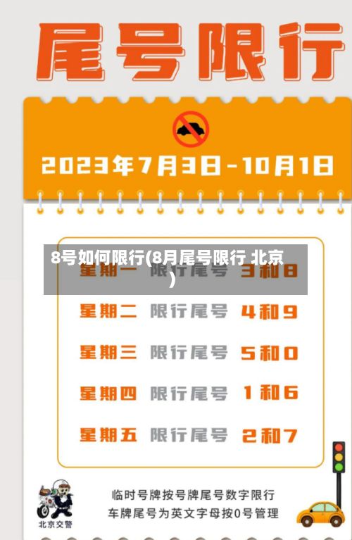 8号如何限行(8月尾号限行 北京)-第3张图片