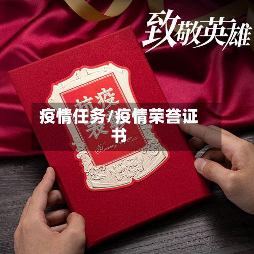 疫情任务/疫情荣誉证书-第2张图片