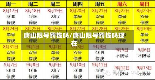 唐山限号罚钱吗/唐山限号罚钱吗现在