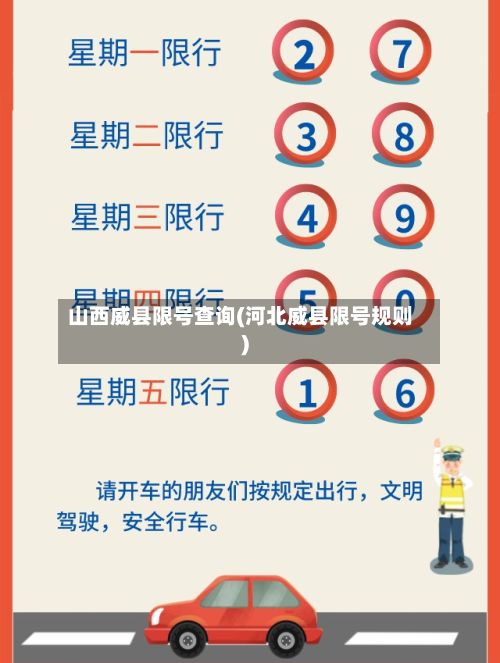 山西威县限号查询(河北威县限号规则)-第2张图片