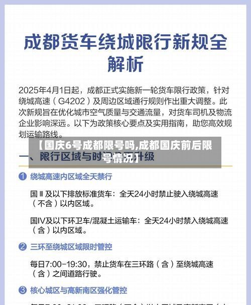 【国庆6号成都限号吗,成都国庆前后限号情况】-第2张图片
