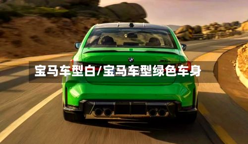 宝马车型白/宝马车型绿色车身