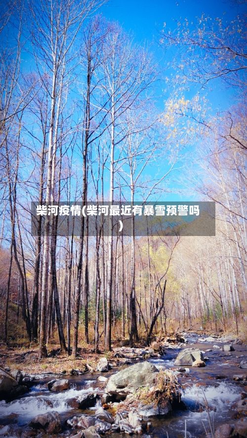 柴河疫情(柴河最近有暴雪预警吗)-第2张图片