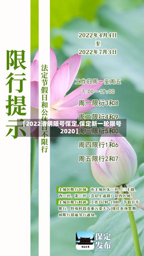 【2022清明限号保定,保定新一轮限号2020】