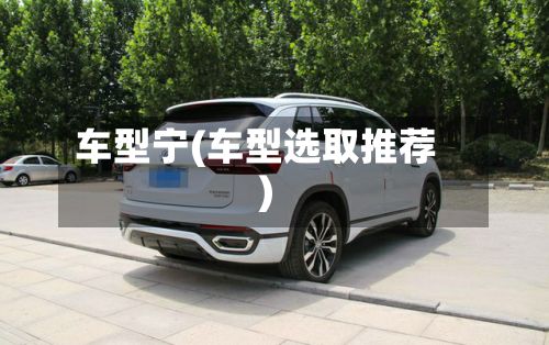车型宁(车型选取推荐)-第2张图片