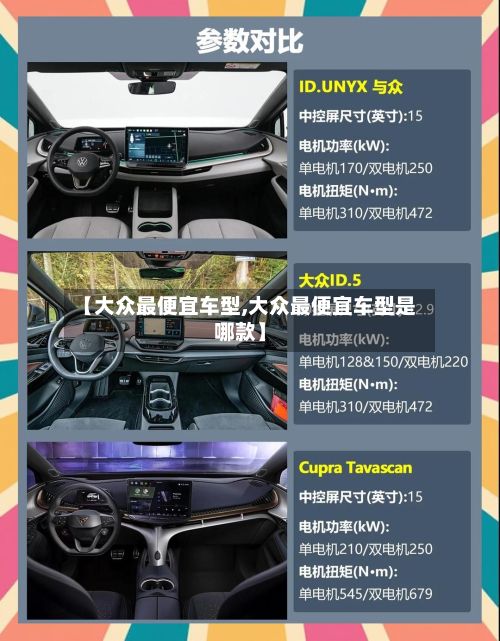 【大众最便宜车型,大众最便宜车型是哪款】-第2张图片