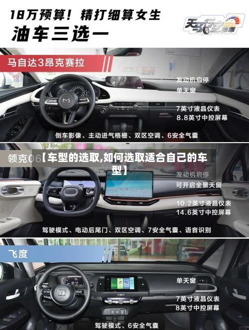 【车型的选取,如何选取适合自己的车型】