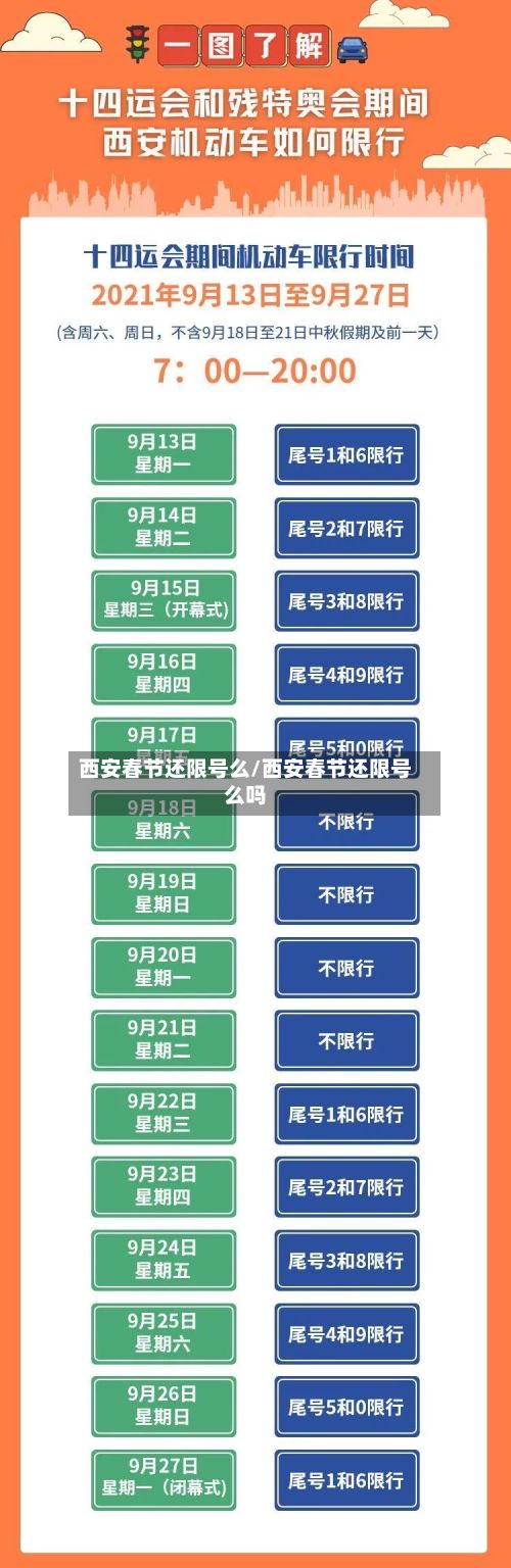 西安春节还限号么/西安春节还限号么吗-第2张图片