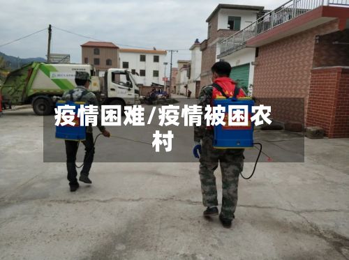 疫情困难/疫情被困农村