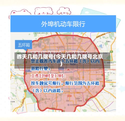 昨天几和几限号(今天几和几限号北京)