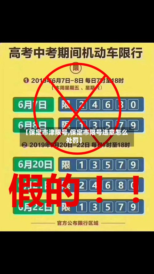 【保定市津限号,保定市限号违章怎么处罚】