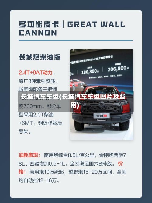 长城汽车车型(长城汽车车型图片及费用)-第3张图片