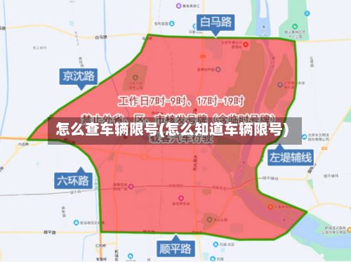 怎么查车辆限号(怎么知道车辆限号)-第2张图片
