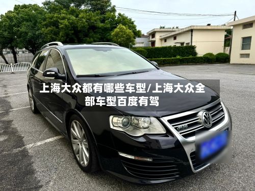 上海大众都有哪些车型/上海大众全部车型百度有驾-第2张图片