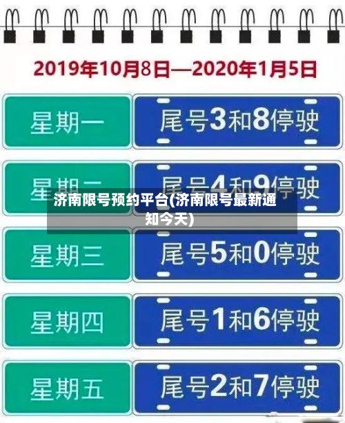 济南限号预约平台(济南限号最新通知今天)-第2张图片