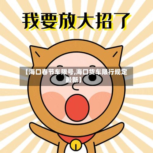 【海口春节车限号,海口货车限行规定最新】-第2张图片