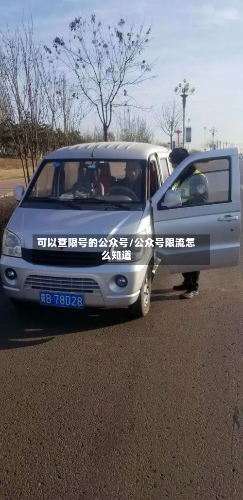可以查限号的公众号/公众号限流怎么知道
