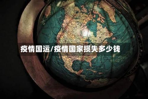 疫情国运/疫情国家损失多少钱