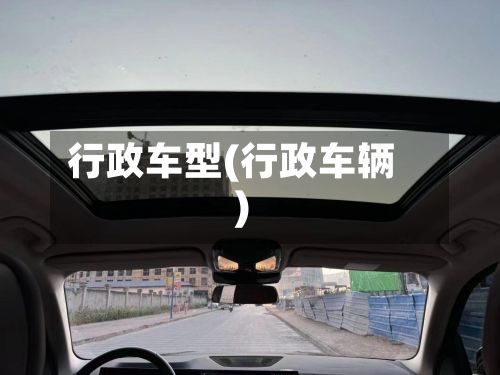行政车型(行政车辆)-第3张图片