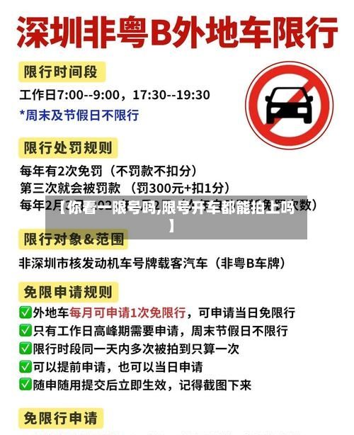 【你看一限号吗,限号开车都能拍上吗】