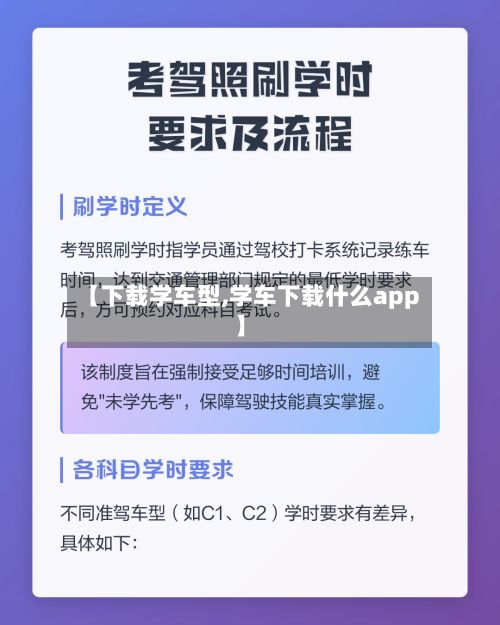 【下载学车型,学车下载什么app】