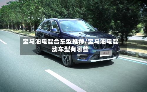 宝马油电混合车型推荐/宝马油电混动车型有哪些-第2张图片
