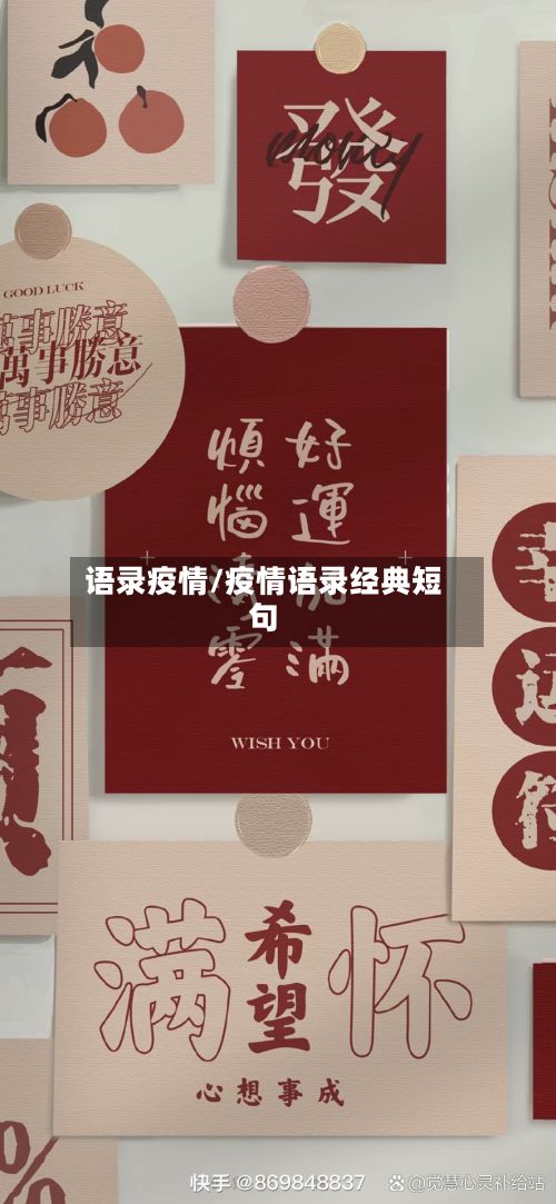 语录疫情/疫情语录经典短句-第2张图片